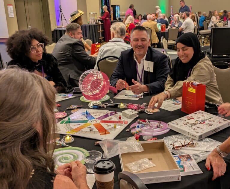 Conference experience of people playing Company Culture - A Game of Workplace Traction Not Transaction